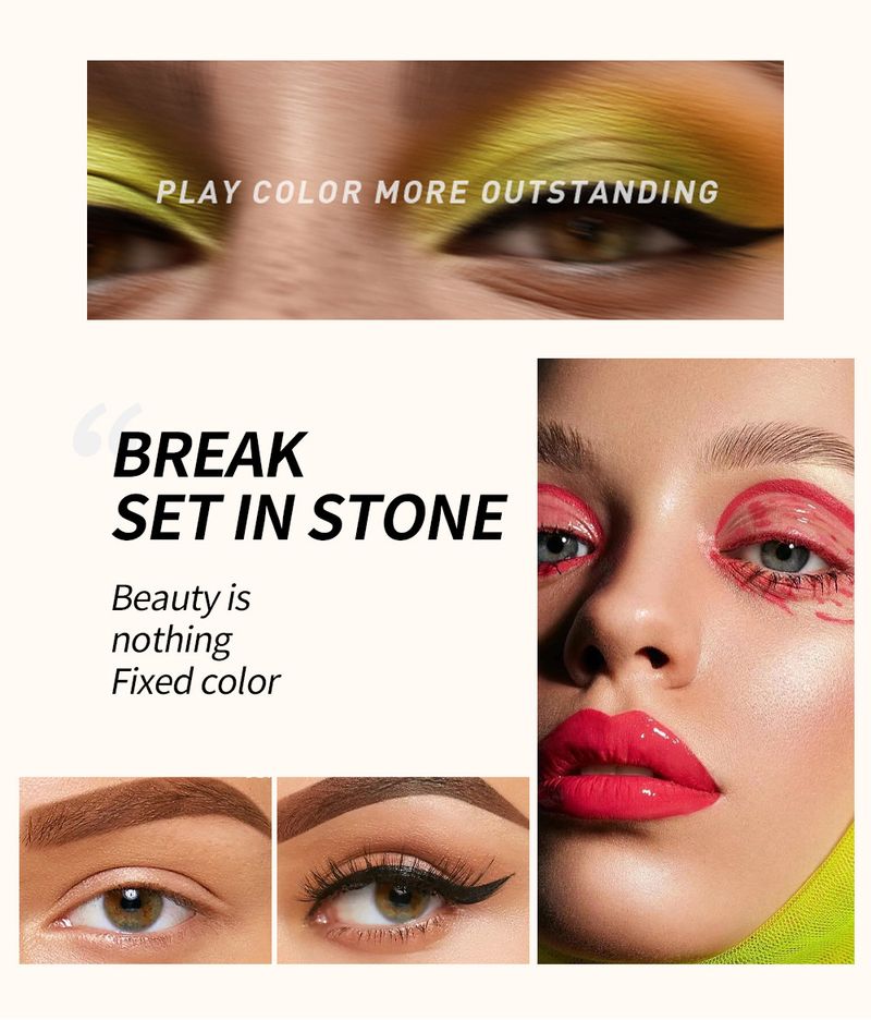 Julystar color gel waterproof and oil proof pen durable eyeliner_voghion.com