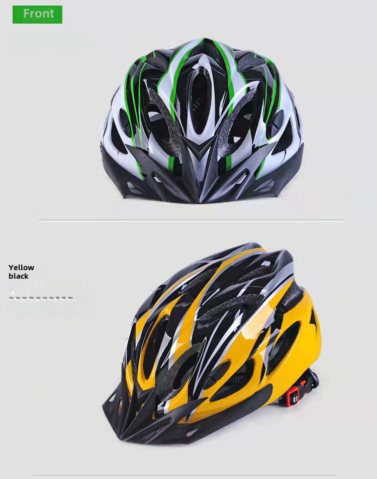 Outdoor Riding Integrated Helmet Porous Breathable Ultra-light Summer Unisex Size Adjustable Helmet_voghion.com