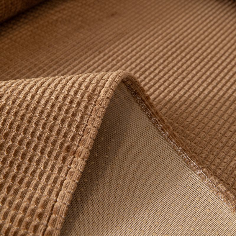 Sofabezug aus Maisfleece – universell passender, dehnbarer Sofaschutz mit rutschfester Unterseite, maschinenwaschbar (Beige, Grau, Braun)_voghion.com