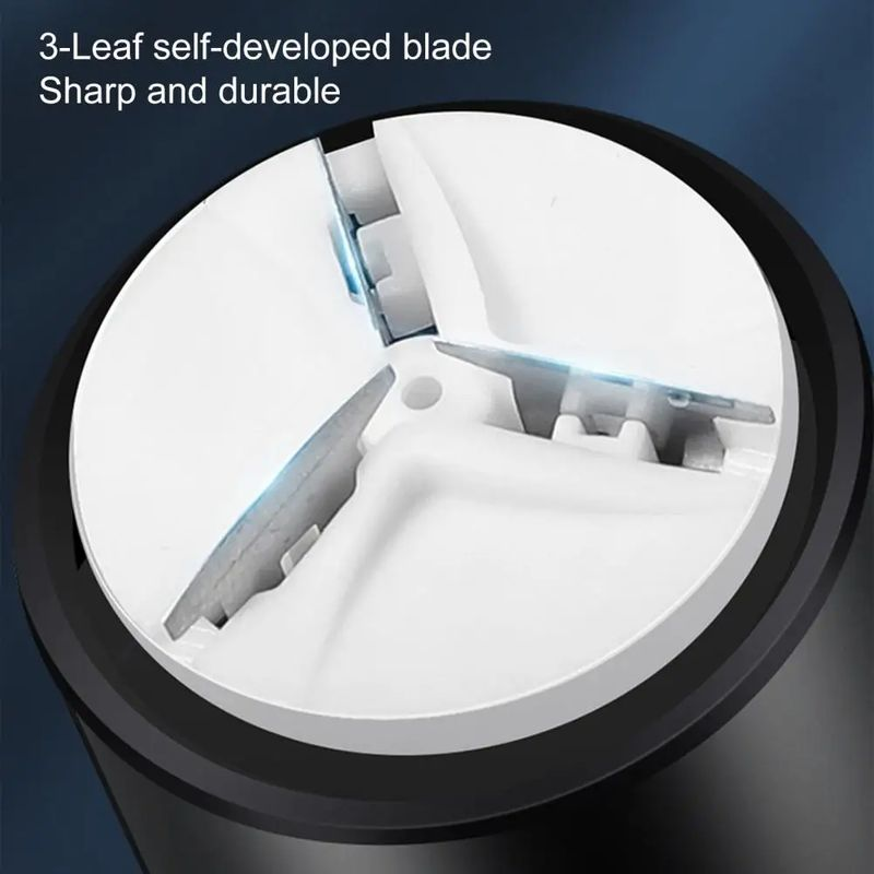 Portable Waterproof Electric Shaver with Sharp Blade Honeycomb Mesh Design Quick Clean Shaving Travel Mini Razor_voghion.com