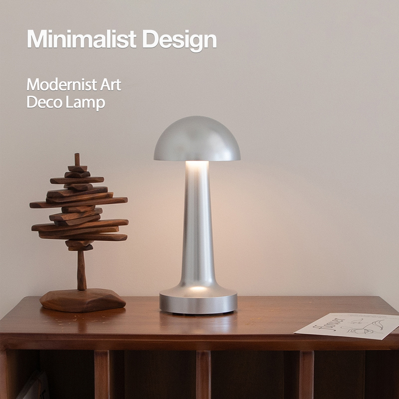 Cordless Table Lamp Table Lamp Modernist Art Deco Lamp Touch Control Chargeable LED Desk Lamp Suitable for Home Decor_voghion.com