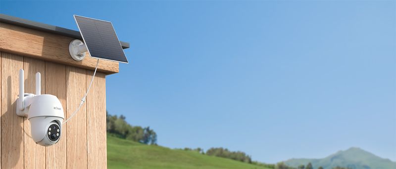 ieGeek 4G 2K HD LTE Drahtlose Solarüberwachungskamera Für Den Außenbereich, SIM-Karte Ohne WLAN, Nachtsicht, KI-Analysesystem/Wolke_voghion.com