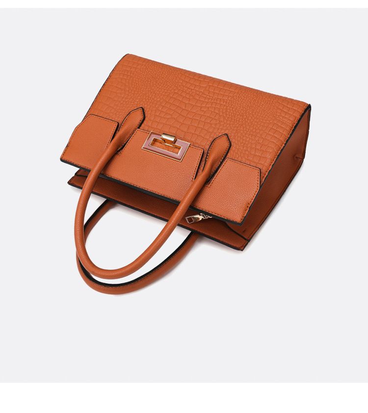 2024 nuova borsa a tracolla minimalista urbana per mamma, borsa a tracolla da donna, classico motivo a pelle di serpente_voghion.com