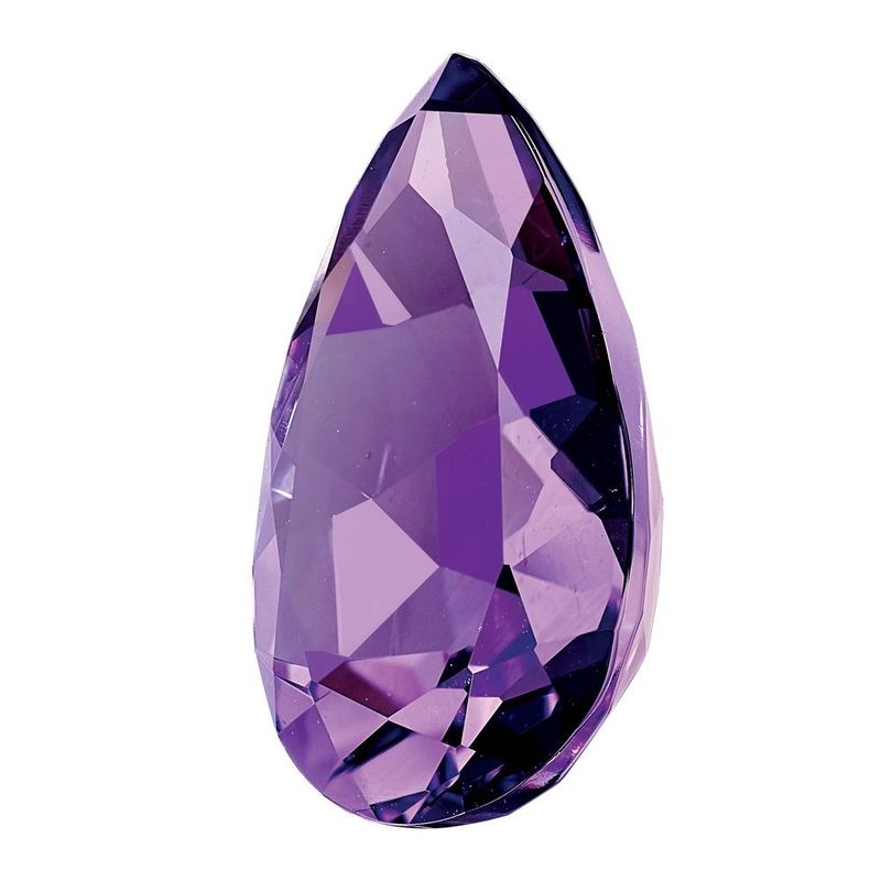 Amethyst AA Quality 10x7mm Pear_voghion.com