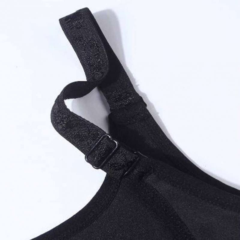 Corset de contrôle du ventre pour femme avec fermeture éclair et patch en néoprène à 3 couches pour sculpter le corps et évacuer l'humidité_voghion.com