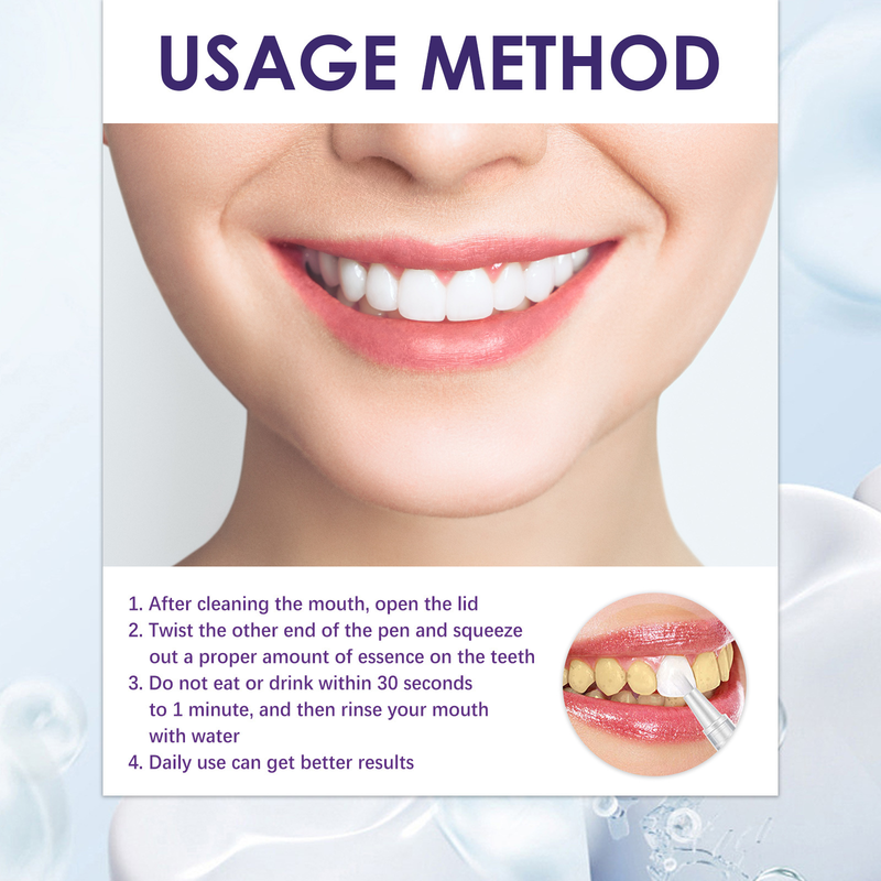 Purple Tooth West&MonthV34 Reinigungsstift, schöne Zähne, saubere gelbe Zähne, Flecken auf den Zähnen, Fleckenentfernung, klare Br_voghion.com