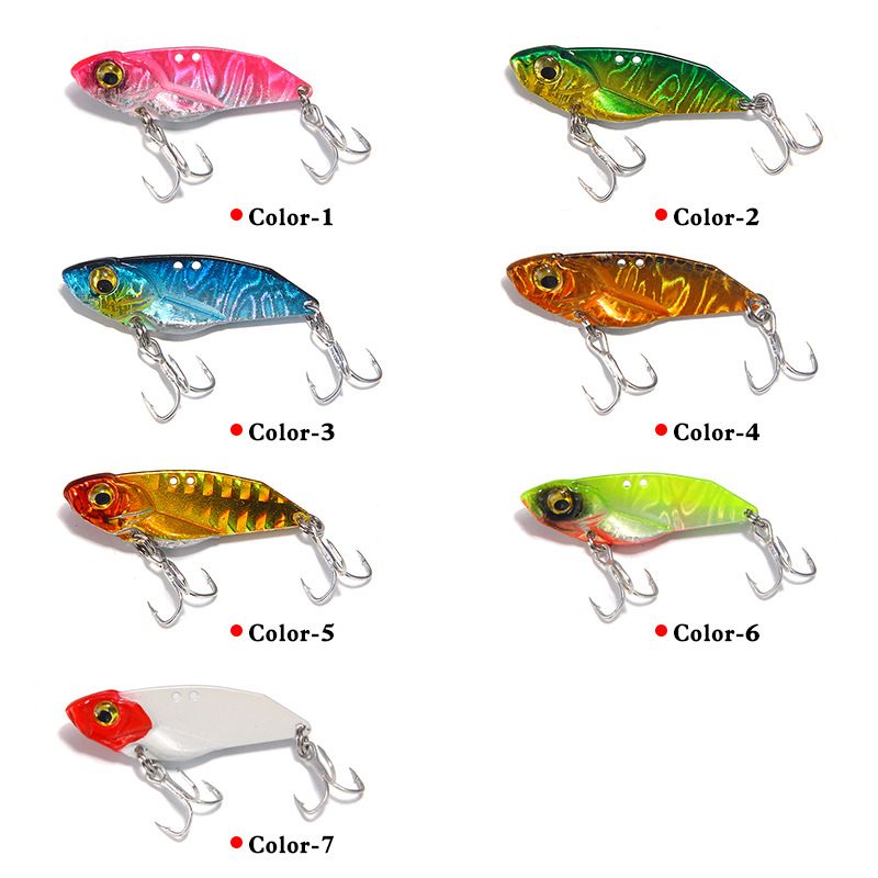 Dahe Metāla Lure Bait VIB Bait 7g 10g 15g Rattlesnake Lure Lure Special for Perch Cockroach Killer_voghion.com