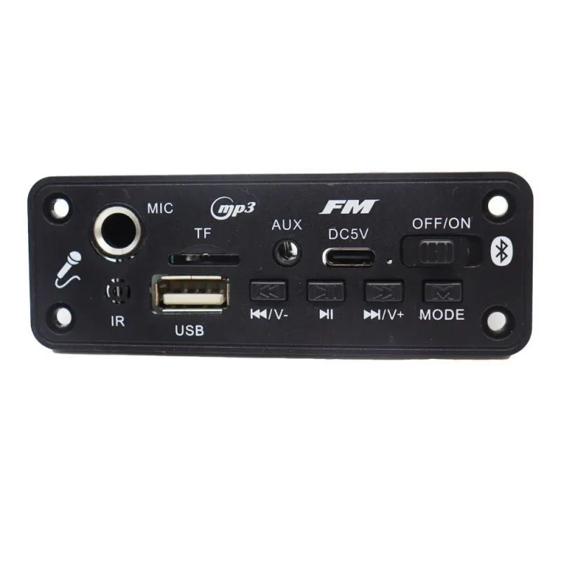 5V DC Wireless Bluetooth DIY MP3 Decoder Board 6W 10W Amplifier Handsfree Music Player Car FM Radio Module TF USB 3.5mm_voghion.com