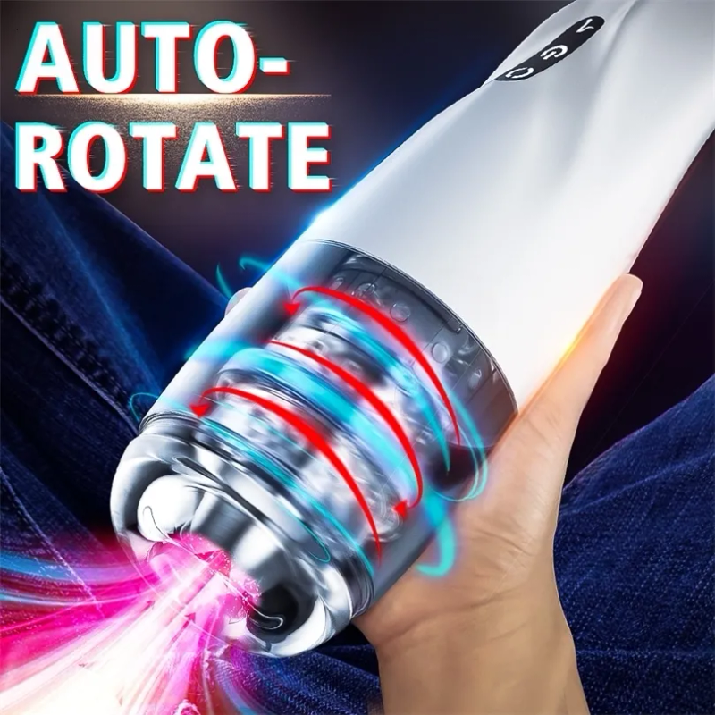 Masturbatoren Automatische Männliche Silikon Rotation Masturbator Tasse Echte Muschi Blowjob Tasche Erwachsene Für Männer Mastubation 2024_voghion.com