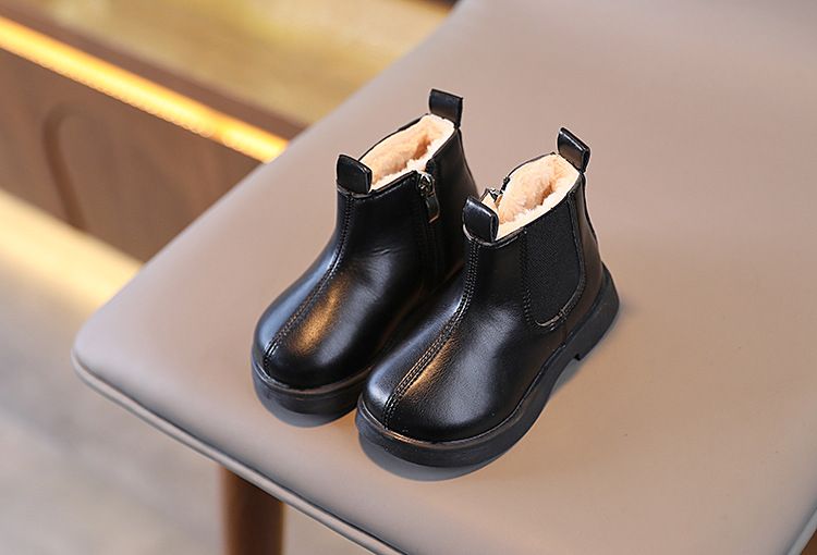 Scarpe per bambini alla moda Stivali alla moda per bambini Stivali in cotone per ragazzi Stivali da neve alla moda per ragazze Antivento Warm Tide_voghion.com
