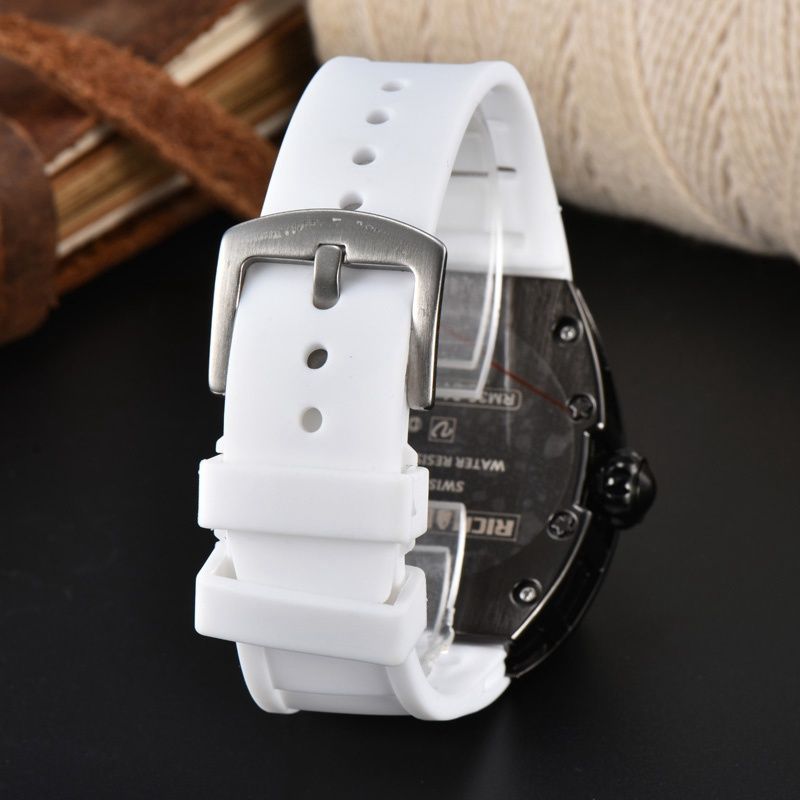 2024 neue Sport Herrenuhr Luxusmode Vollfunktionsquarzuhren Herren Einzigartiges Design Wasserdichte Banduhr Armbanduhr_voghion.com