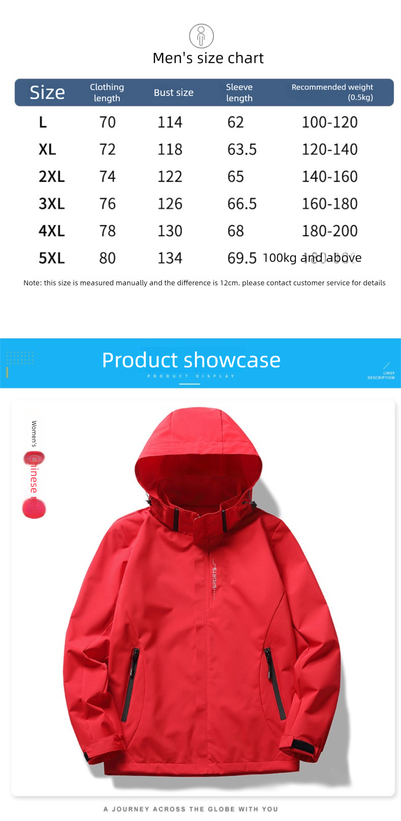 Veste fine d'extérieur 6266, unisexe, coupe-vent et imperméable, idéale pour le travail. Impression logo._voghion.com