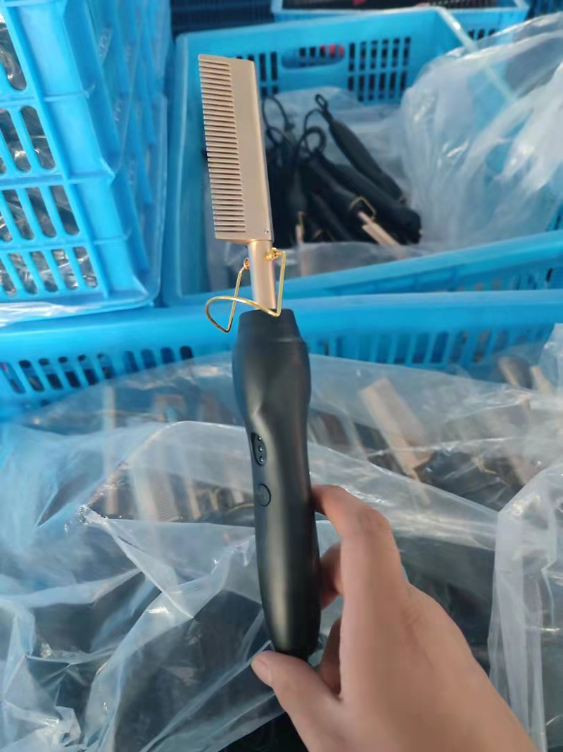 Cepillo térmico 2 en 1 Copper Pro: alisador y rizador para resultados profesionales en casa._voghion.com