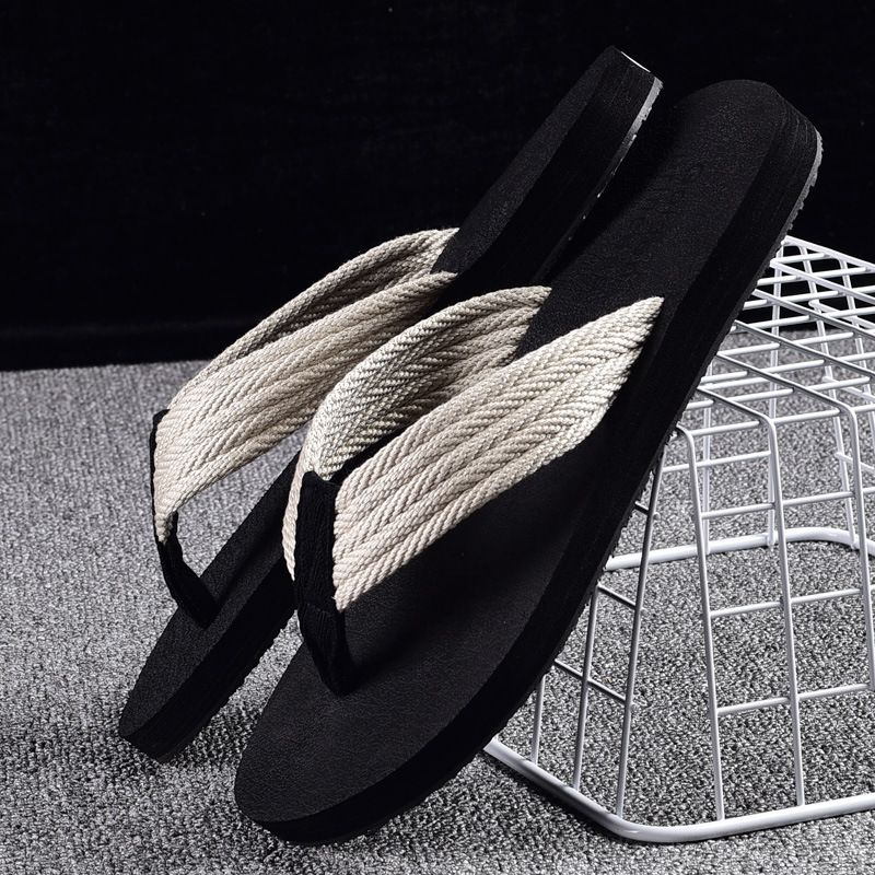 Ciabatte estive di qualità imbattibile, in stile britannico e coreano, da uomo, antiscivolo, per scarpe da spiaggia, sandali oversize alla moda._voghion.com