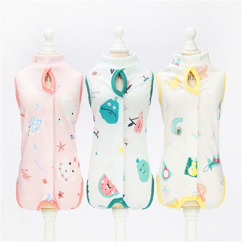 Combinaison de stérilisation respirante pour chats, combinaison de sevrage pour chattes, vêtements fins et doux, anti-léchage, post-opératoires, pour chatons_voghion.com