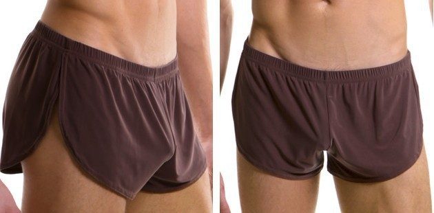 Herenondergoed Stijlvol ademend comfort ijszijde slips U-boxers met verhoogde buidel Boxers_voghion.com