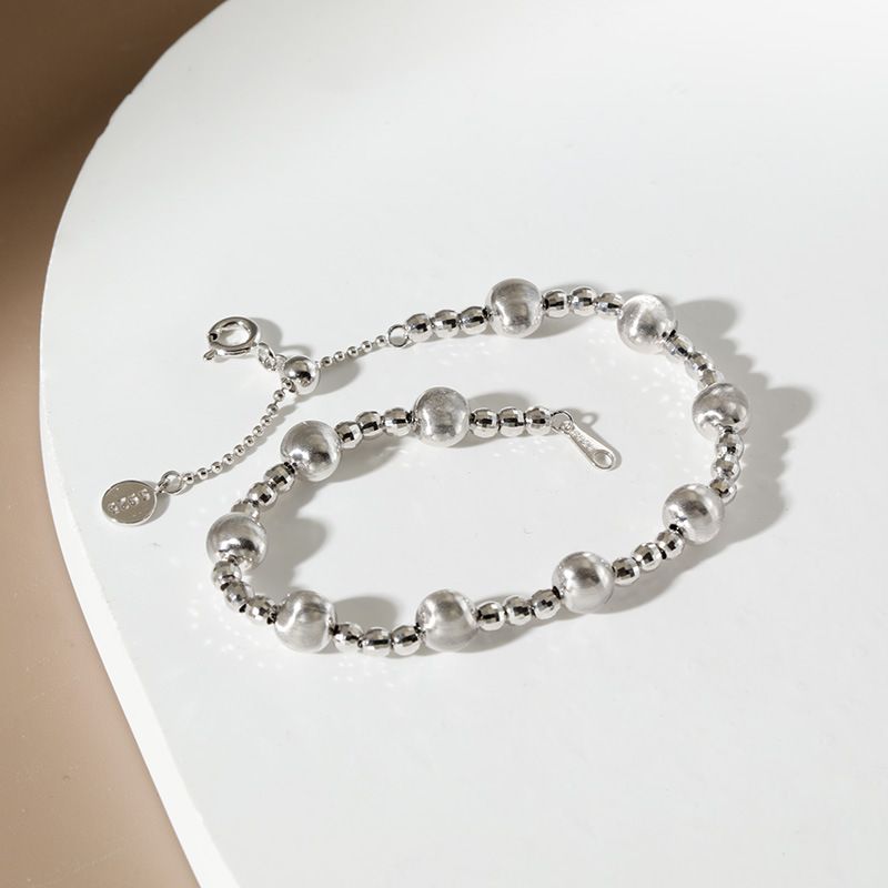 Sterg Sier Cat Eyeball Shining Advanced Sense Verstellbares Armband für Damen, schlichtes antikes Design, personalisierter INS-Stil_voghion.com