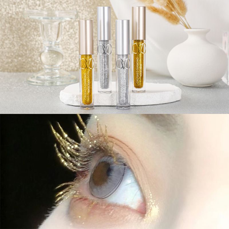 Mascara ICVC Diamond Mascara For Use Waterproof, Thick, Curled, Long And Non Smudged Mascara_voghion.com