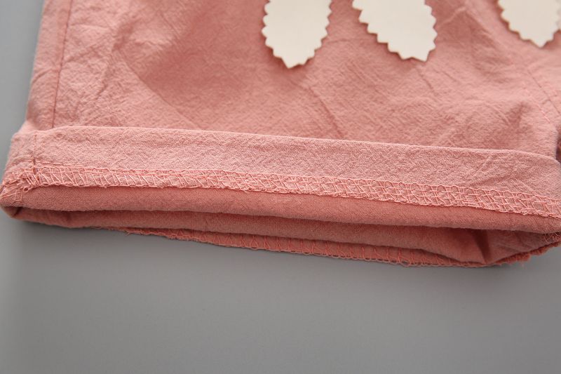 Ensemble deux pièces pour mère et fille, short à manches courtes et col rond, imprimé pastèque_voghion.com