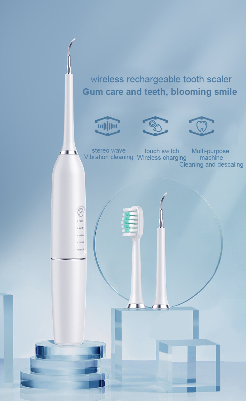 electric toothbrush ultrasonic fully automatic adult rechargeable student waterproof dental cleaner children dental cleaner gift_voghion.com