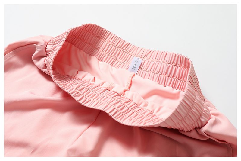 Pantaloncini da yoga a vita alta con fodera integrata, pantaloncini da allenamento traspiranti ad asciugatura rapida per donna, pantaloncini da corsa senza cuciture con design che solleva i glutei_voghion.com