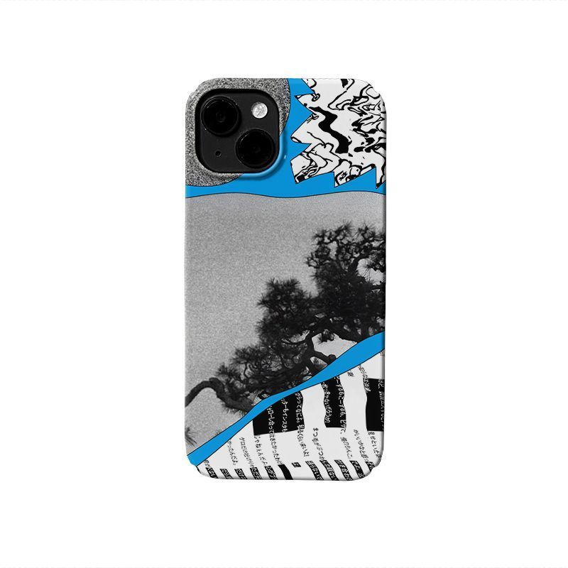 【Textura mate brillante】 Yulan Art 16promaxins Wind Phone 15 Film IPhone 14 Light Luxury 13 Estuche rígido suave 12_voghion.com
