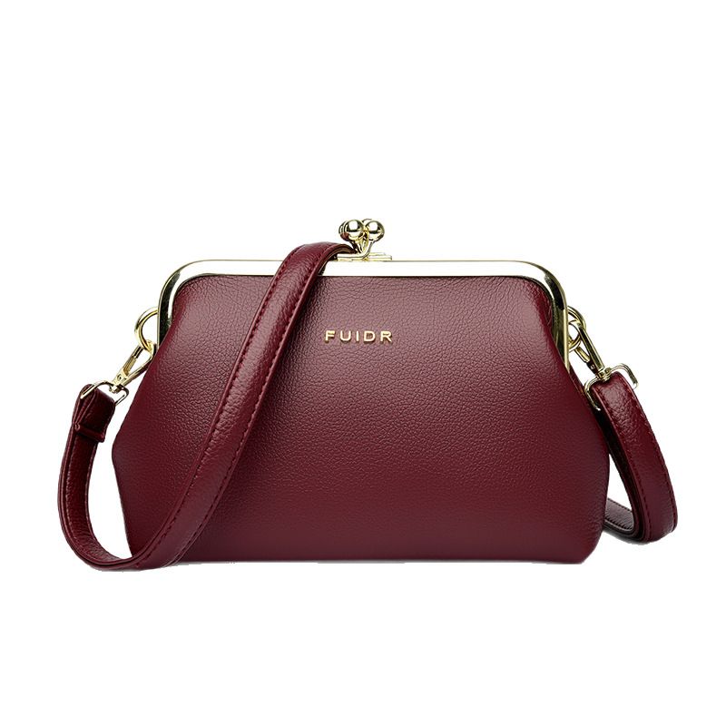 Borsa a tracolla singola personalizzabile in pelle per esterni, versatile, con clip per telefono_voghion.com