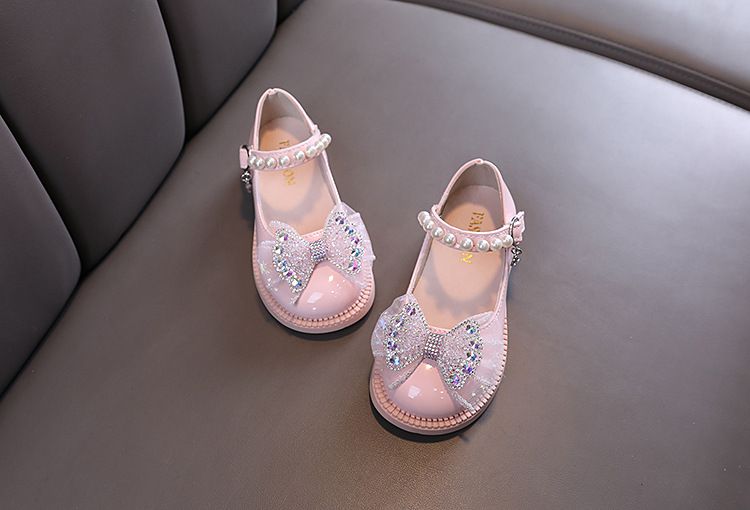 Neu Dame Baby Mädchen Mädchen Prinzessin Diamant Einzelnen Schuh Schuhe Dance_voghion.com