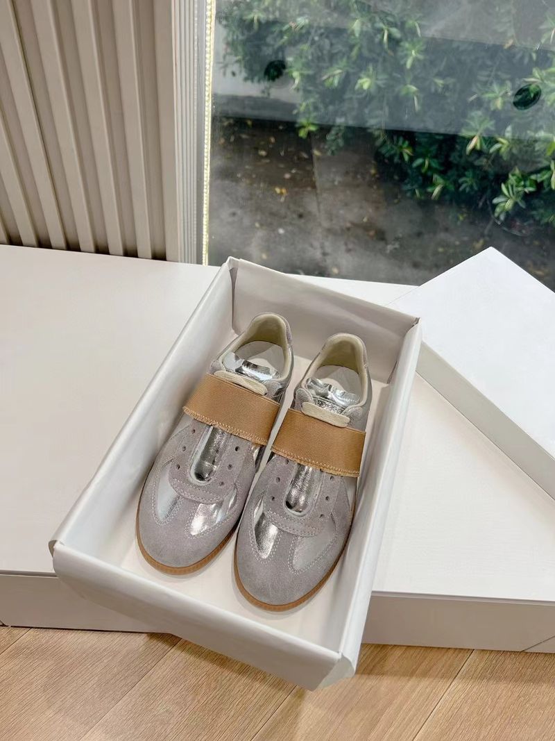 Classiche scarpe da ginnastica tedesche da donna, scarpe da ginnastica bianche, nuove scarpe piatte in vera pelle con lacci versatili per la primavera e l'autunno._voghion.com