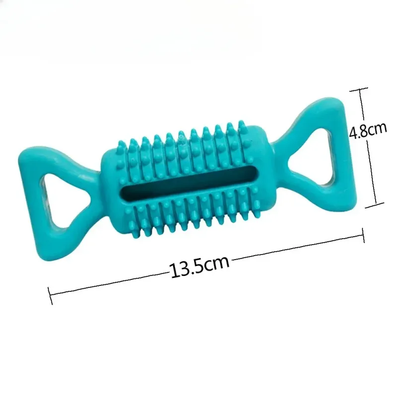 Hausdéierhond Leckage Ball Zännknëscher Hausdéierhond Spillsaach Bëssbeständeg Zännreinigung Linderung Langweil Training Solitär Selbst Spaass Spillsaach_voghion.com