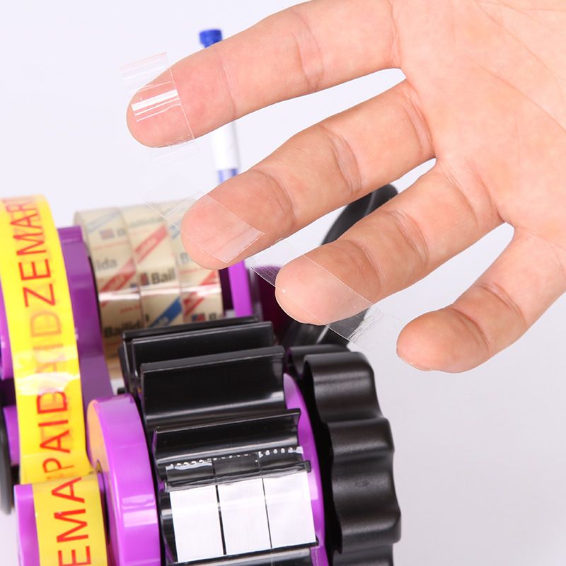 Factory Direct supply multifunctional tape holder large stationery packaging tape holder cutter sealing tape segmentation machine_voghion.com