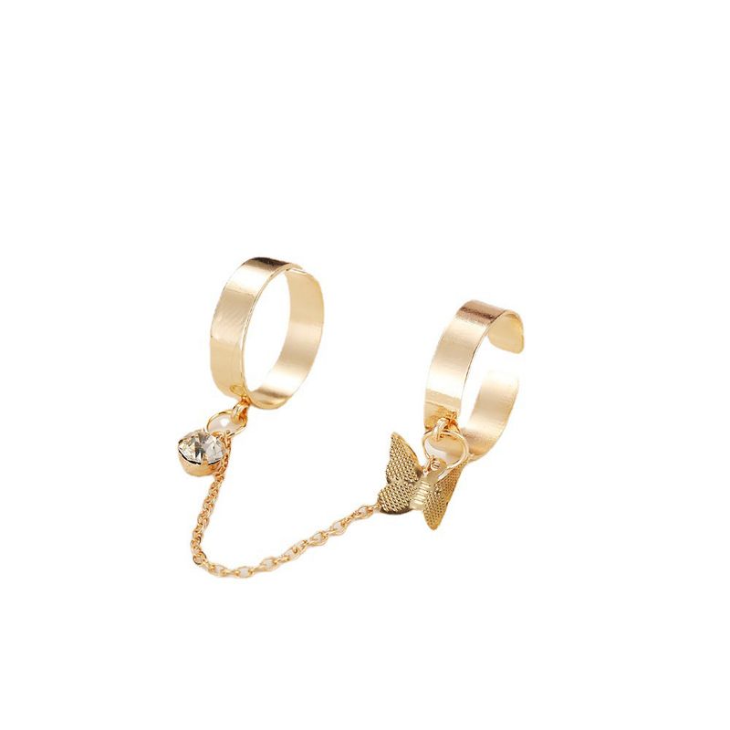 Ready Stock Delysia King Butterfly Chain Ring_voghion.com