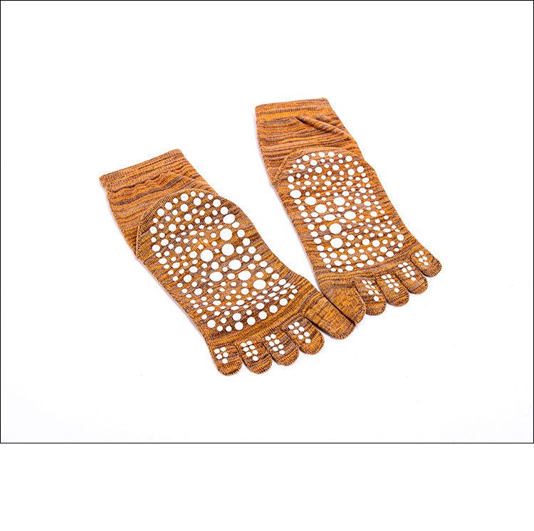 Calzini da yoga a cinque dita, calzini invernali da donna, calzini retrò in cotone a cinque dita all'ingrosso_voghion.com