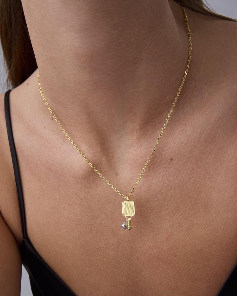 Hot Selling Light Luxury Fashion High End Key Pendant Necklace For Women Design Brass Real Gold Electroplated Necklace_voghion.com