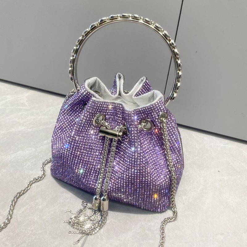 Portemonnees en handtassen voor vrouwen Luxe designer bucket clutch avondtas bankettas kristal strass schoudertassen_voghion.com