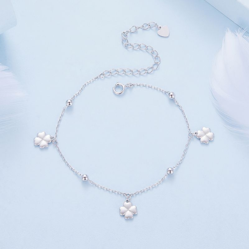 Bracciale Clover, bracciale in argento sterling 925 per donna_voghion.com