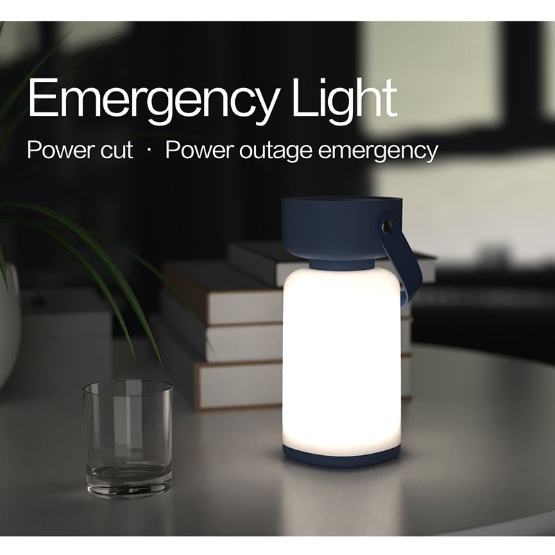 Lampada da notte per esterni da scrivania, campeggio e uso domestico, portatile, minimalista, senza fili, a LED, touch, in vendita_voghion.com