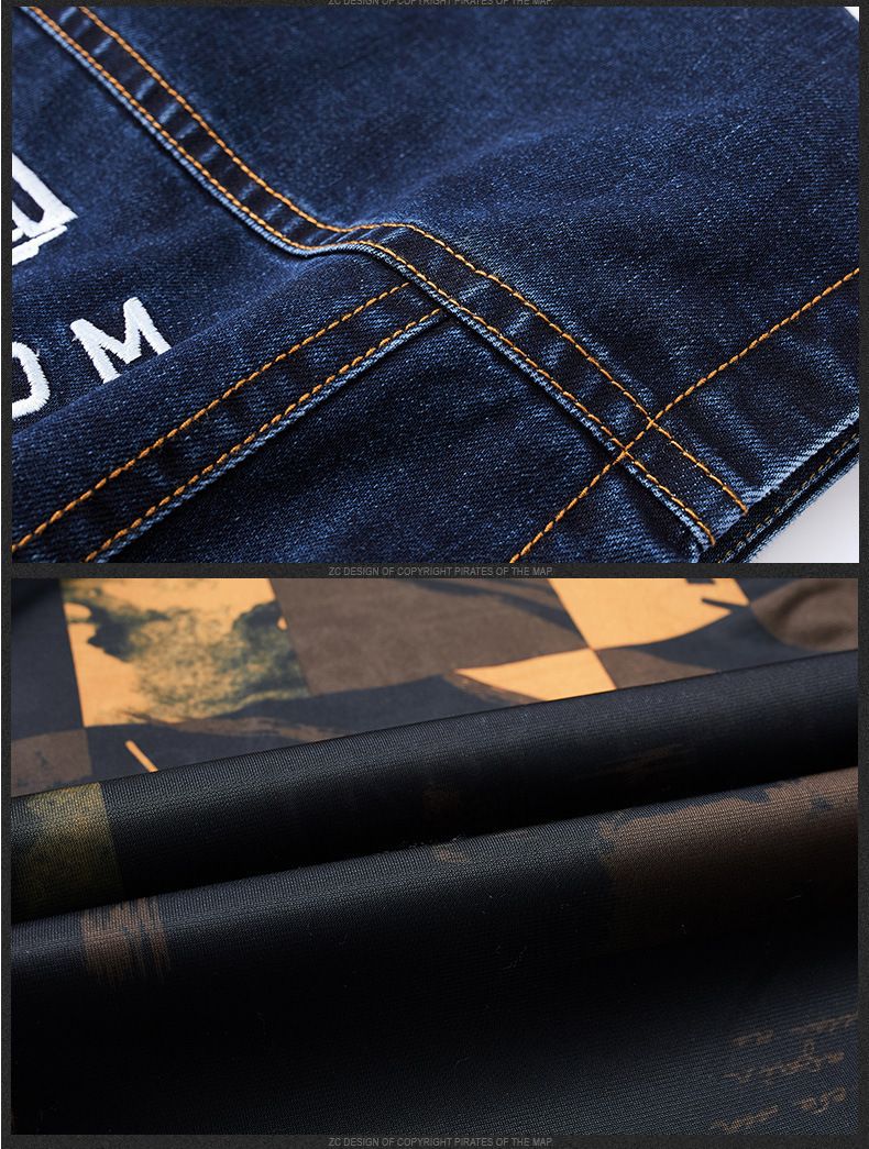 Gilet en jean pour homme avec col à revers et multiples poches, veste sans manches décontractée et ample, grandes tailles (jusqu'à 4XL)_voghion.com