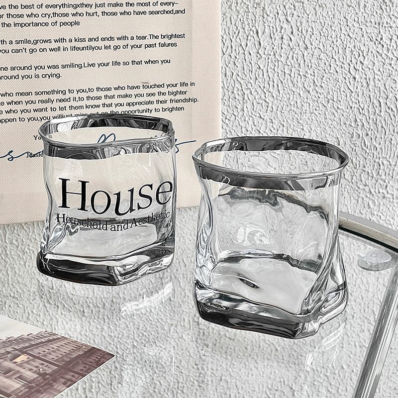 Holmegaard Art Glass Toothbrush Cup - Handmade Twist Design For Modern Bathrooms
_voghion.com