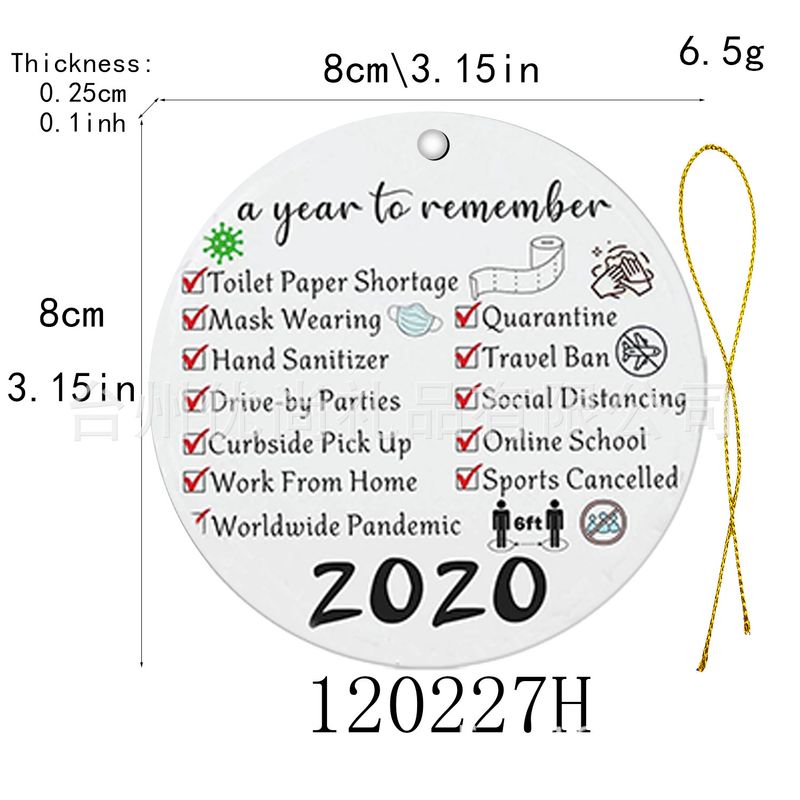 Consejos para imprimir mascarillas para prevenir epidemias 2023, decoraciones para fiestas en casa, accesorios para prevenir epidemias, colgantes, artesanías de madera_voghion.com