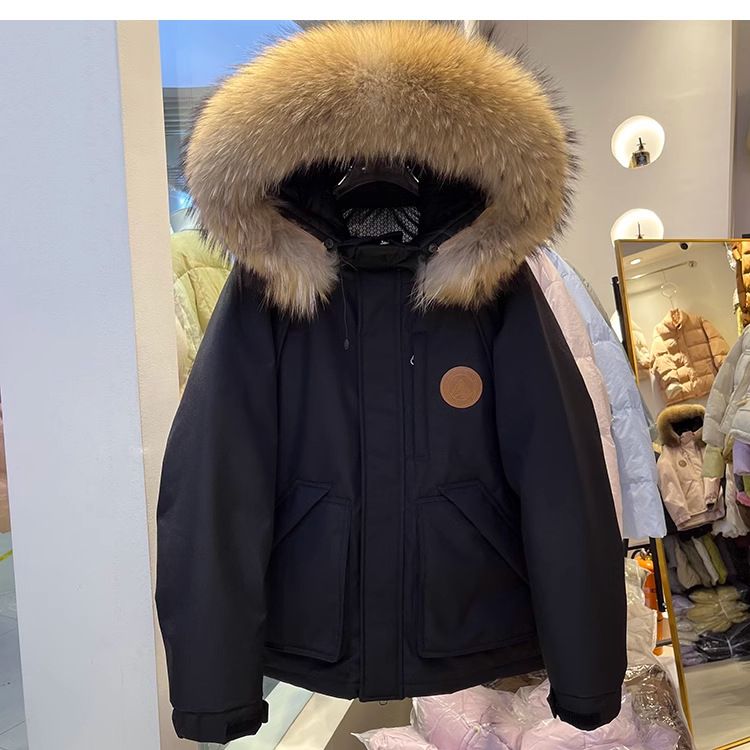 Parka invernale da donna con cappuccio staccabile in pelliccia sintetica, piumino spesso, cappotto lungo antivento e impermeabile per attività all'aperto e spostamenti quotidiani_voghion.com