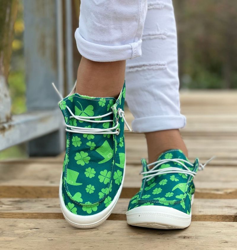 Stoffschuhe für Damen in großen Größen_voghion.com