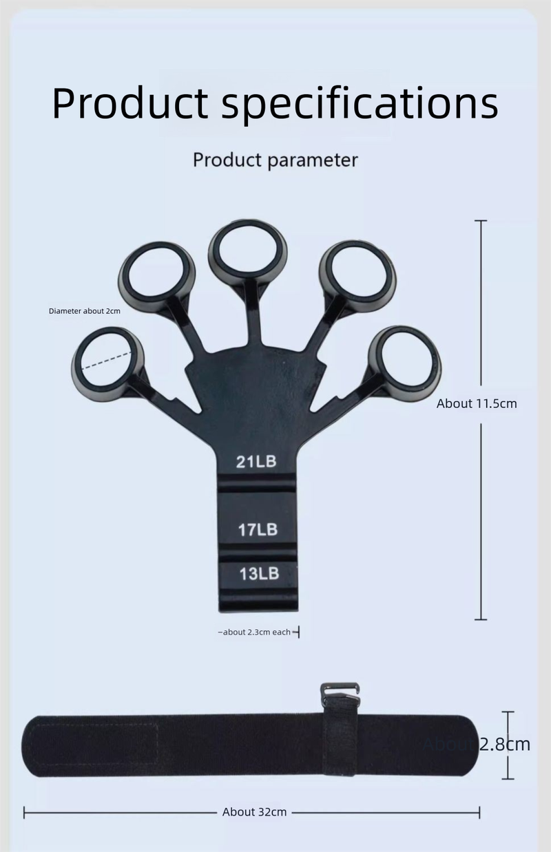 Venentrainer, verbesserte Version, Fünf-Finger-Finger-Übung, Griffverstärker, Student Kirin Arm-Trainingstool_voghion.com