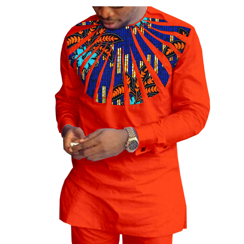 Männer Kleeder afrikanesch national Print Batik Kotteng Männer Casual Kostüm_voghion.com