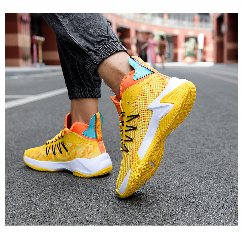 Men's shoes basketball shoes mesh surface breathable student running shoes soft soles sneakers low top non-slip sports shoes_voghion.com