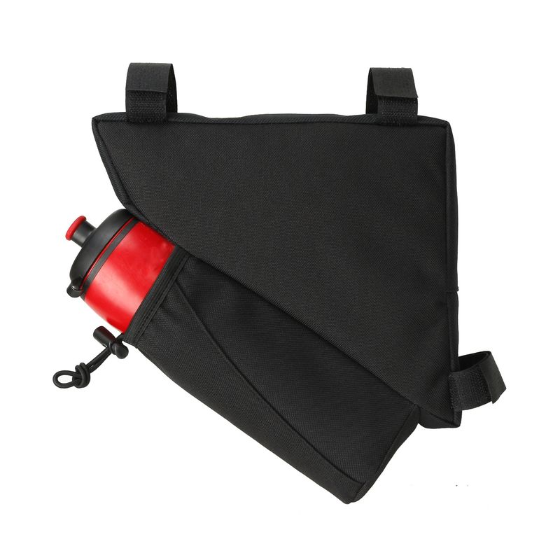 B-SOUL Bicycle Mountain Bike Saddle Can Hold Water Bottle Top Tube Bag Triangle Tool_voghion.com