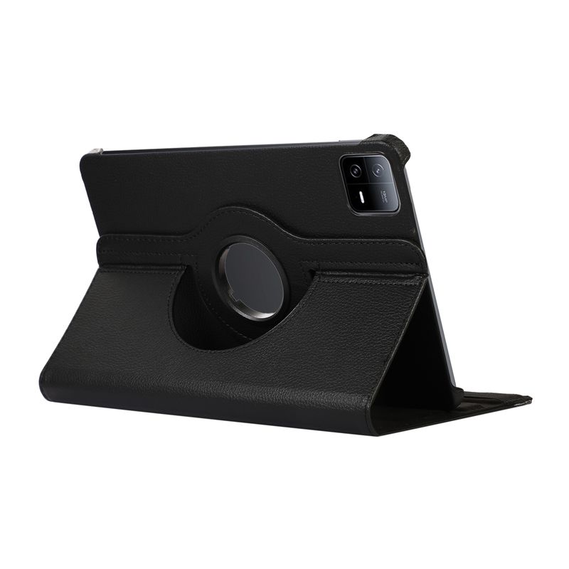 For Xiaomi Pad 6 / Pad 6 Pro 360 Degree Rotation Litchi Texture Leather Tablet Case(Black)_voghion.com