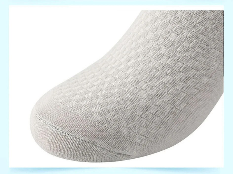 5 Pairs Mn Short Bamboo Fibr High Quality Crw Ankl Casual Businss Brathabl Soft Comprssion Low-Cut Socks For_voghion.com