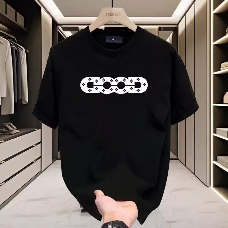 T-shirt d'été à manches courtes pour homme, haut ample, tendance et élégant, haut de gamme_voghion.com