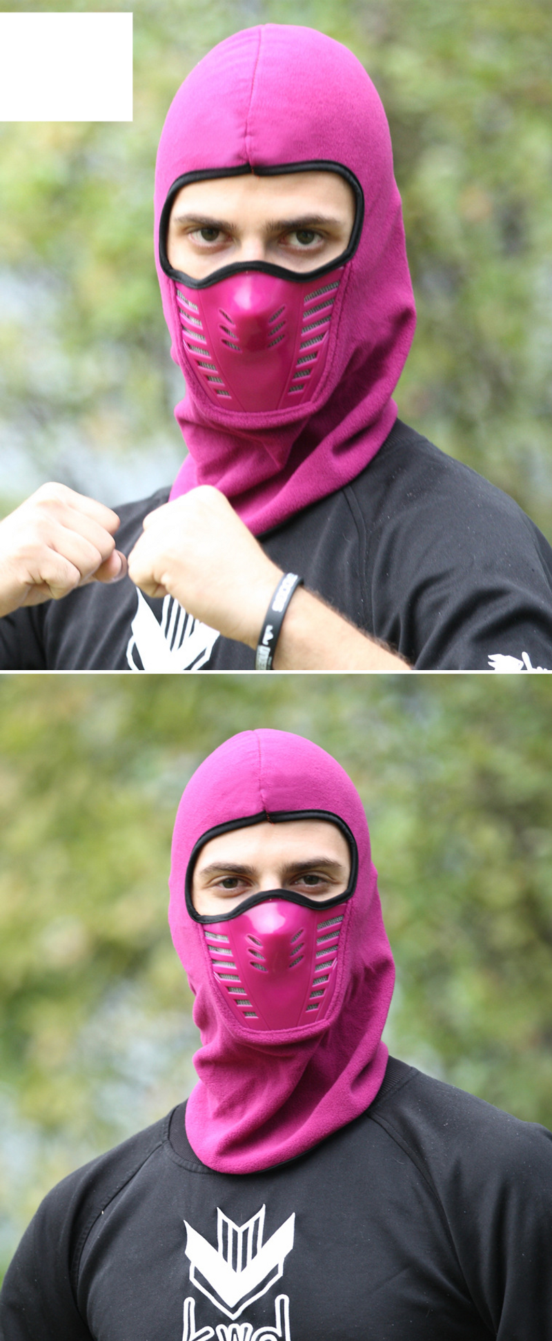 Mască de protecție pentru cap unisex de iarnă pentru bărbați și femei, pentru ciclism, schi, sporturi în aer liber, protecție pentru față, CS, pentru frig și fleece gros și cald_voghion.com